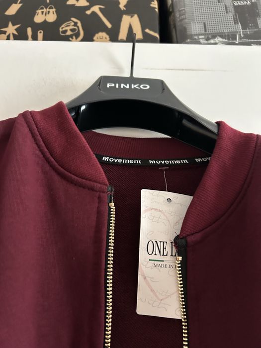 Bordowy dres damski- tylko teraz 100 zl