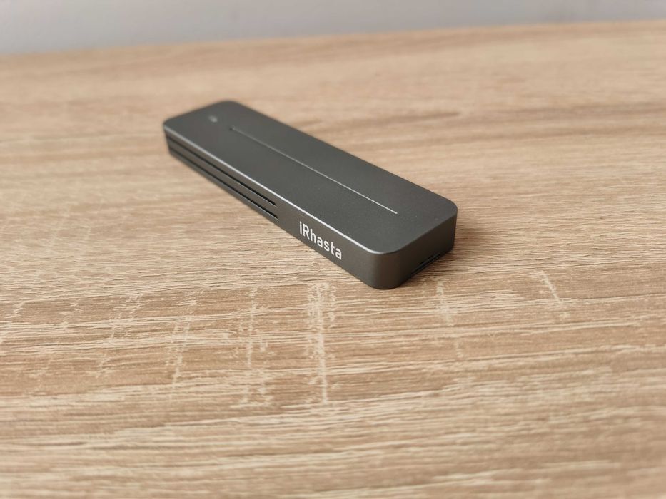 NVMe карман JMicron для внешнего m.2 SSD диска Type-C 3.2 gen2 (10 Gbit/s)