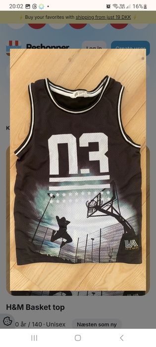 Майка H&M на підлітка 170 зріст