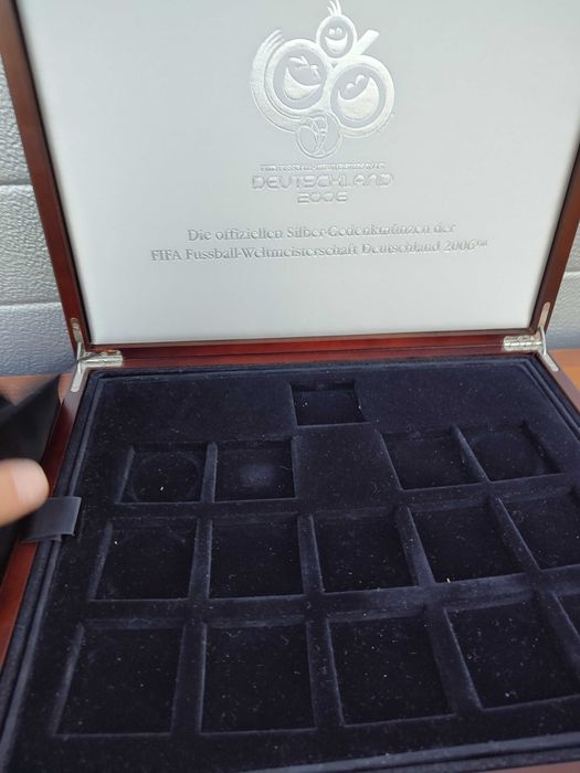 Duża kasetka na monety - Pudełko na monety - drewno -