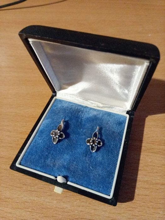 Серьги серебряные, СССР