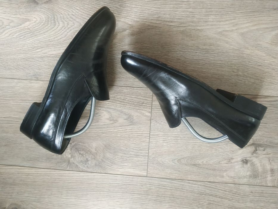 Мужские кожаные туфли лоферы Bally p.42 Швейцария