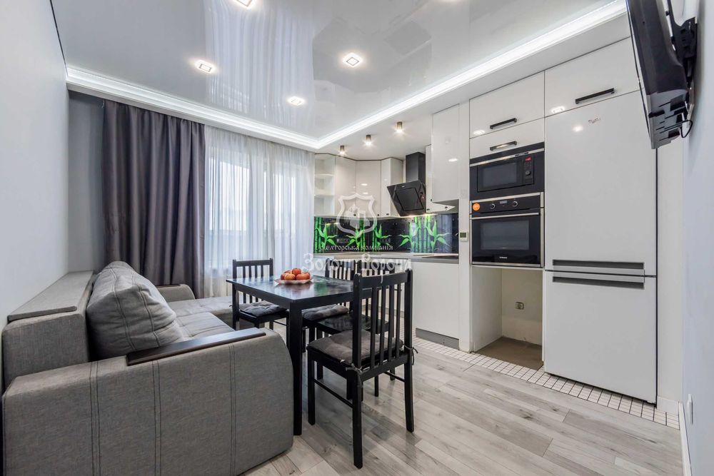Квартира 1к. Євроремонт. ЖК Атлант. Коцюбинське, Доківська 10к4, Бучанський район