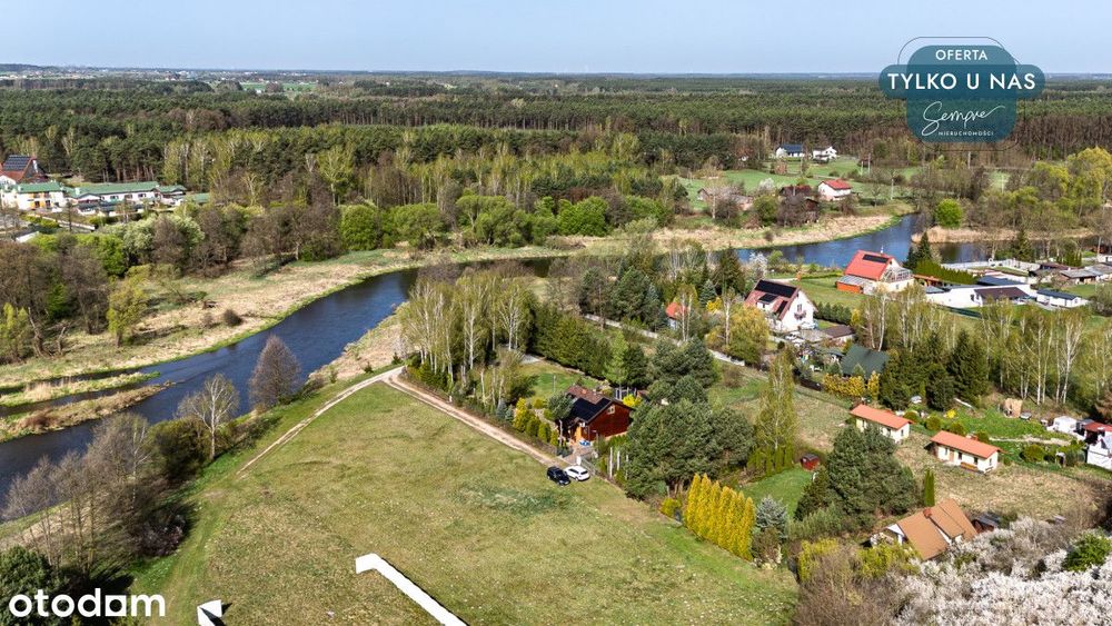 Dom jak z Bajki nad rzeką Wartą