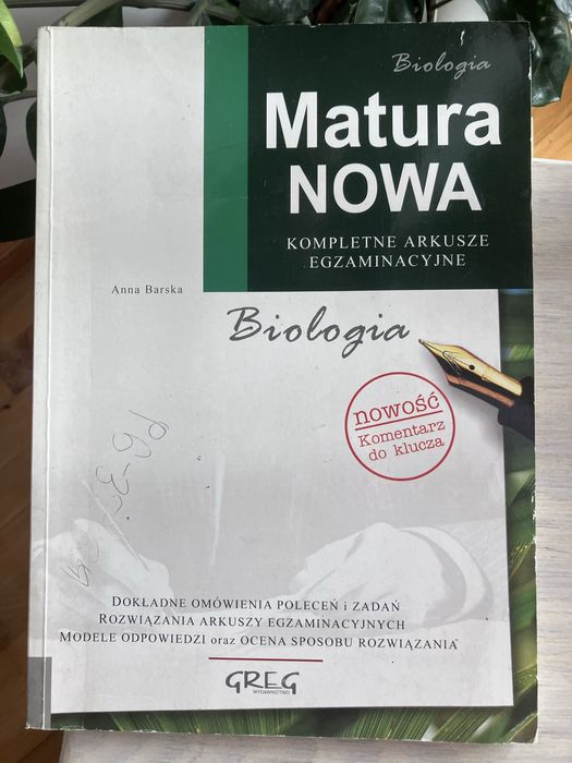 Zestaw książek do matury z biologii