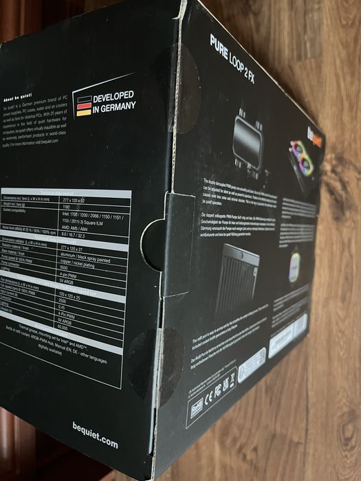 Водяне охолодження СВО Be quiet! PURE LOOP 2 FX 240mm