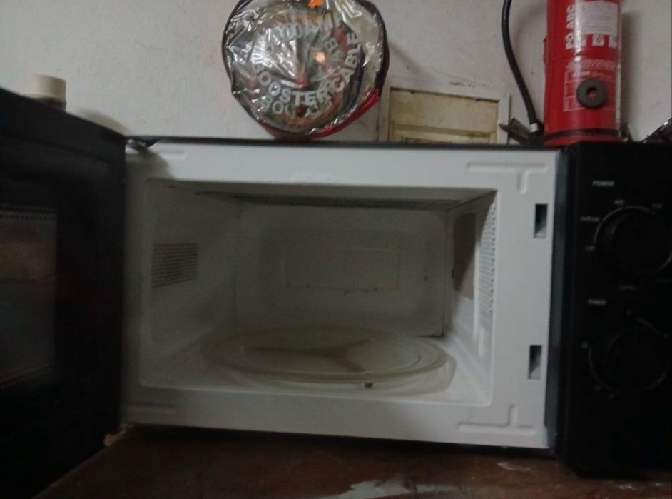 microondas em bom estado