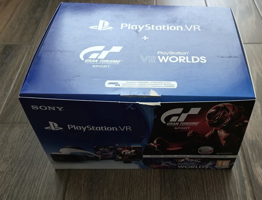 Okulary VR do PS4 plus gry