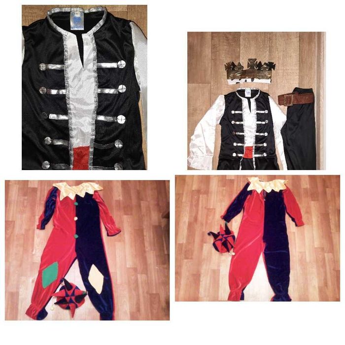 Джек Горобець принц кіт ковбой шериф арлекін клоун конфета індіанець