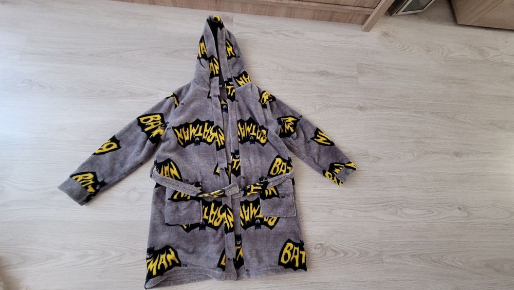 Szlafrok dla chłopca batman 134