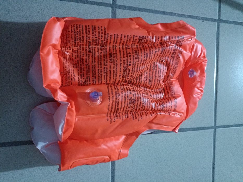 Colete para criança  de piscina