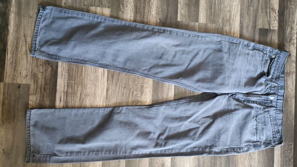 klasyczne szare spodnie LEVI'S 514 34/34