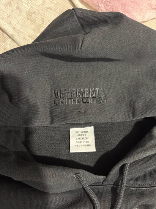 Vetements hoodie “Hi SPEED”