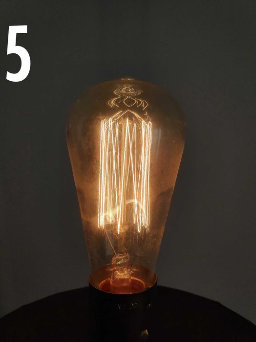 Lâmpadas Edison E27 usadas