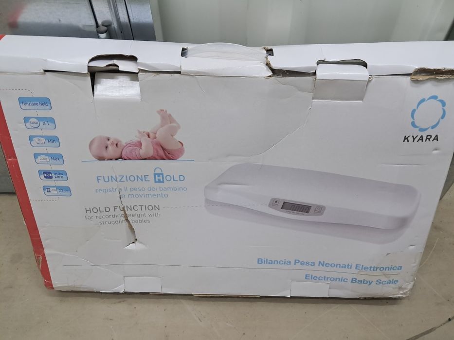 Balança de bebé eletrónica