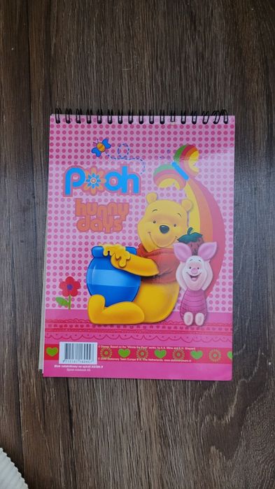 Notatnik z Kubusiem Puchatkiem