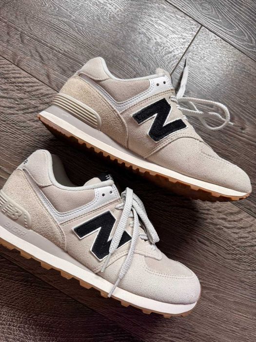 Beżowe sneakersy New Balance U574NWB