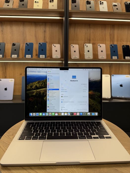 Магазин! Гарантія! 94% АКБ MacBook Air 13” M2 8/256Gb Silver макбук