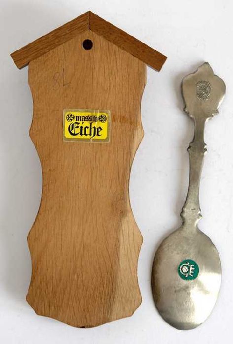 Подарунок на олов'яне весілля (10 років шлюбу) -  олов'яні ложки 2 шт.