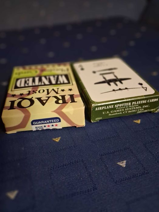 Baralho de cartas Militar