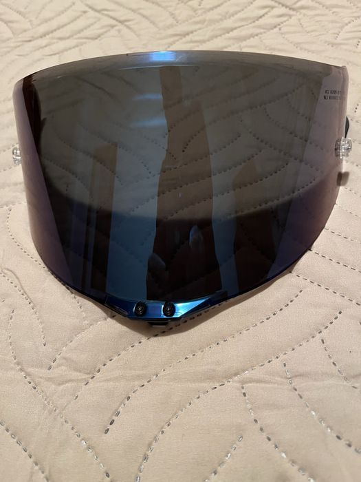 AGV Pista Corsa Race 2 Viseira Iridium Azul