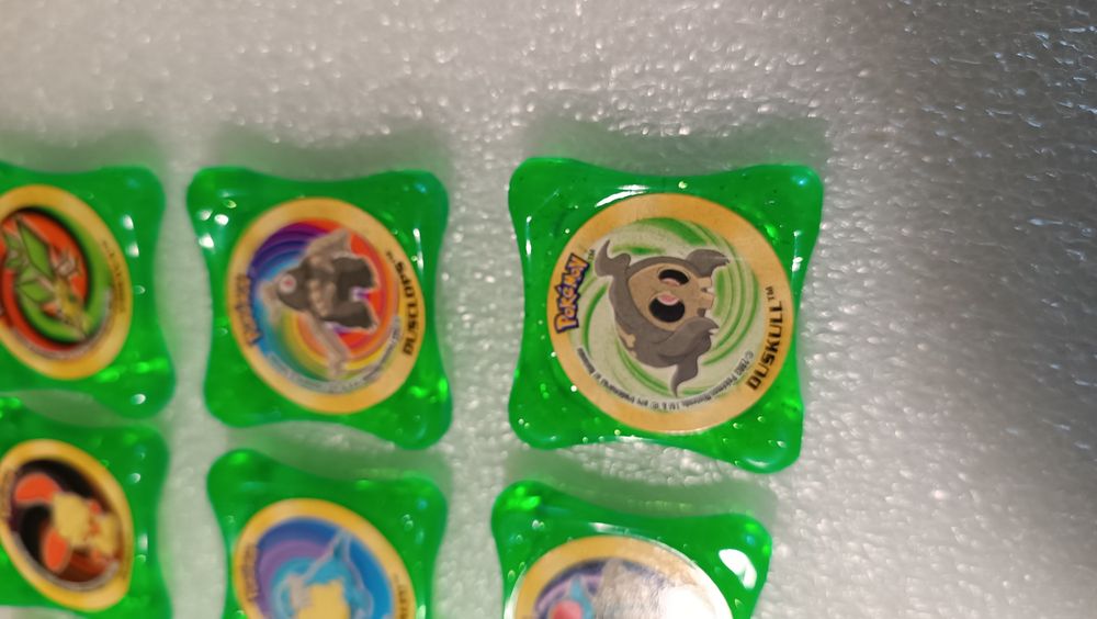12 Waps Pokémon de 2003 com Pikachu incluído