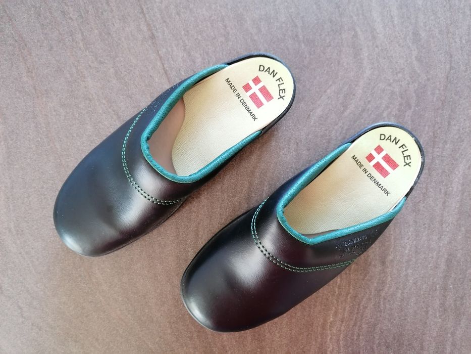 Oryginalne duńskie buty, klapki, hodaki