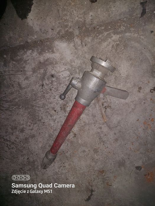 Działko wodne strażackie z epoki PRL