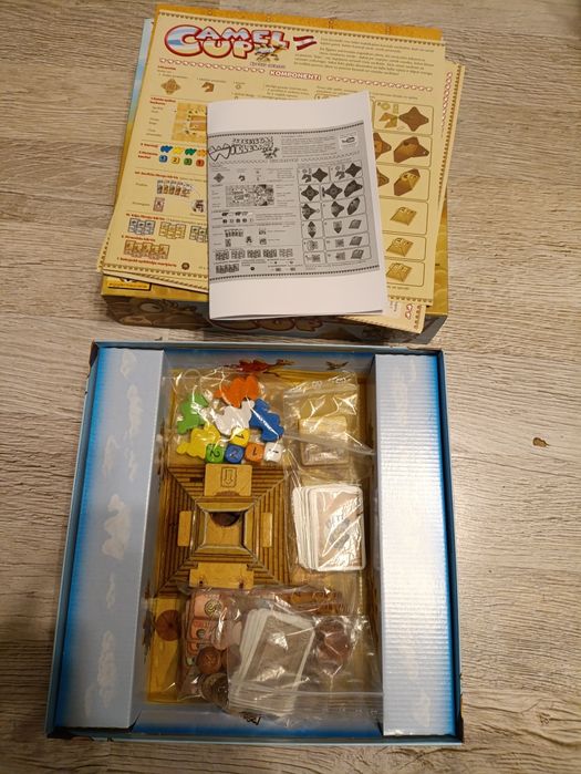 Przebiegłe Wielbłądy gra planszowa