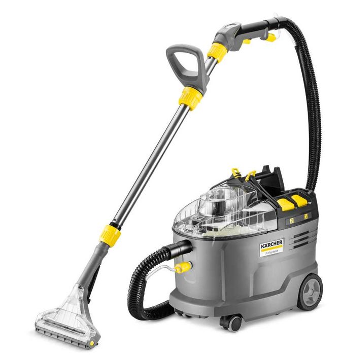 Миючий пилосос Karcher puzzi 8/1 +хімія. Моющий пылесос для химчистки кершер