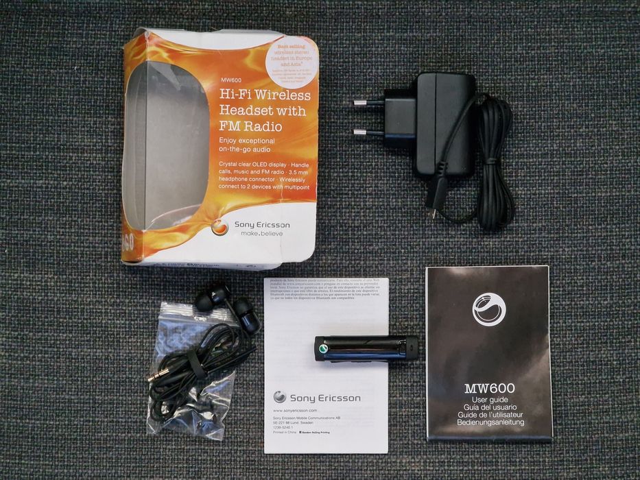 Recetor Bluetooth para Auscultadores/Auriculares Sony Hi-Fi MW600