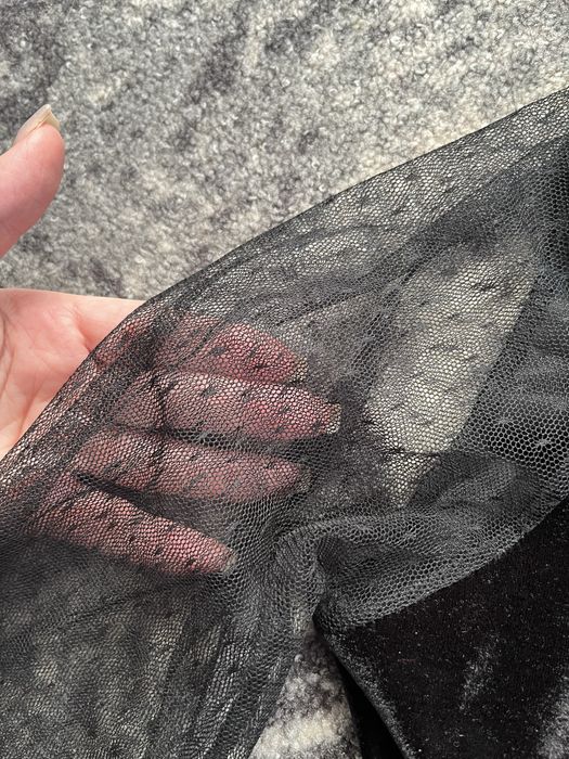 Велюрова сукня чорного кольору