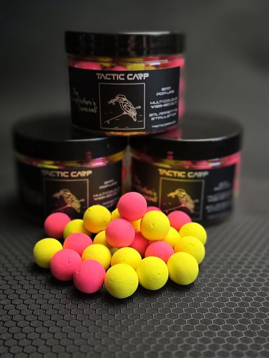 Kulki pop-up Tactic Carp 15mm The Kingsfisher's Special fluo