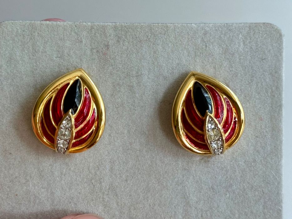 Okazja! Bardzo rzadkie klipsy CABOUCHON