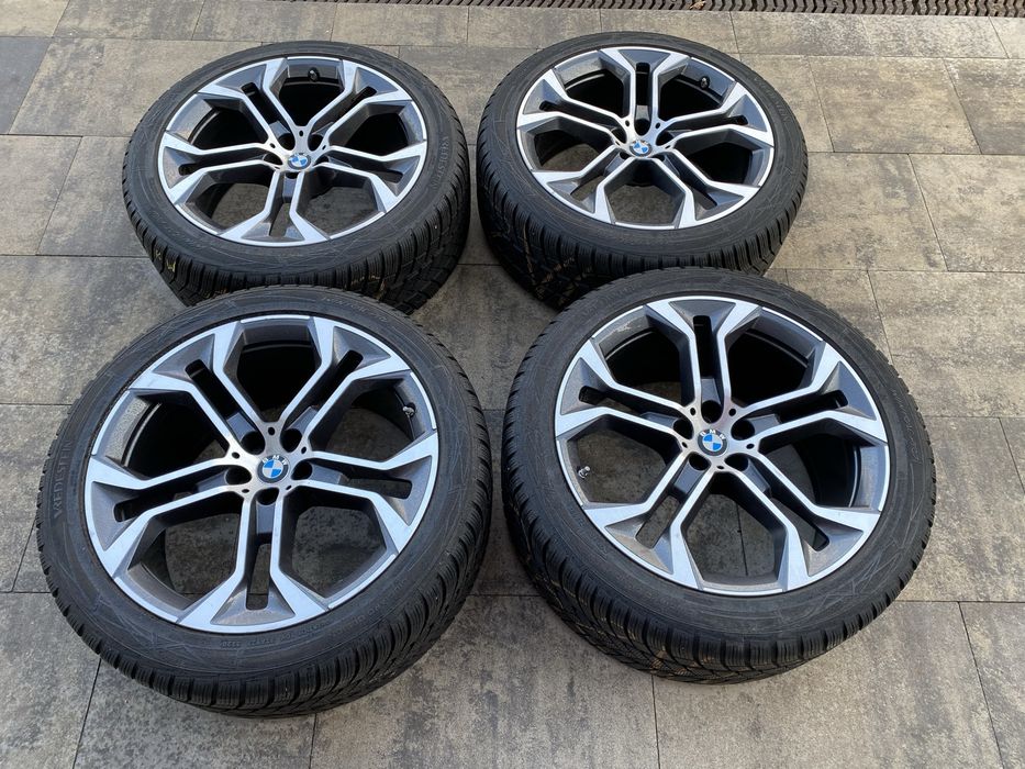 Oryginalne koła zimowe 21 cali BMW X5 G05 X6 G06 275/40 R21 315/35 R21