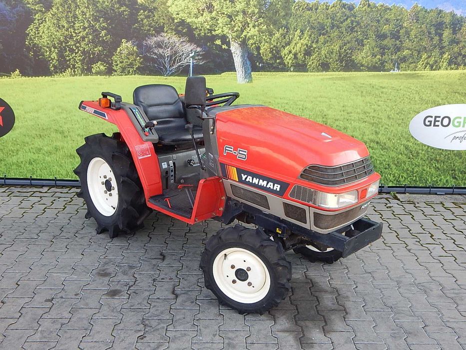Mini ciągnik Yanmar F5 4x4 15KM 3 cylindry DIESEL traktor Kubota TUR