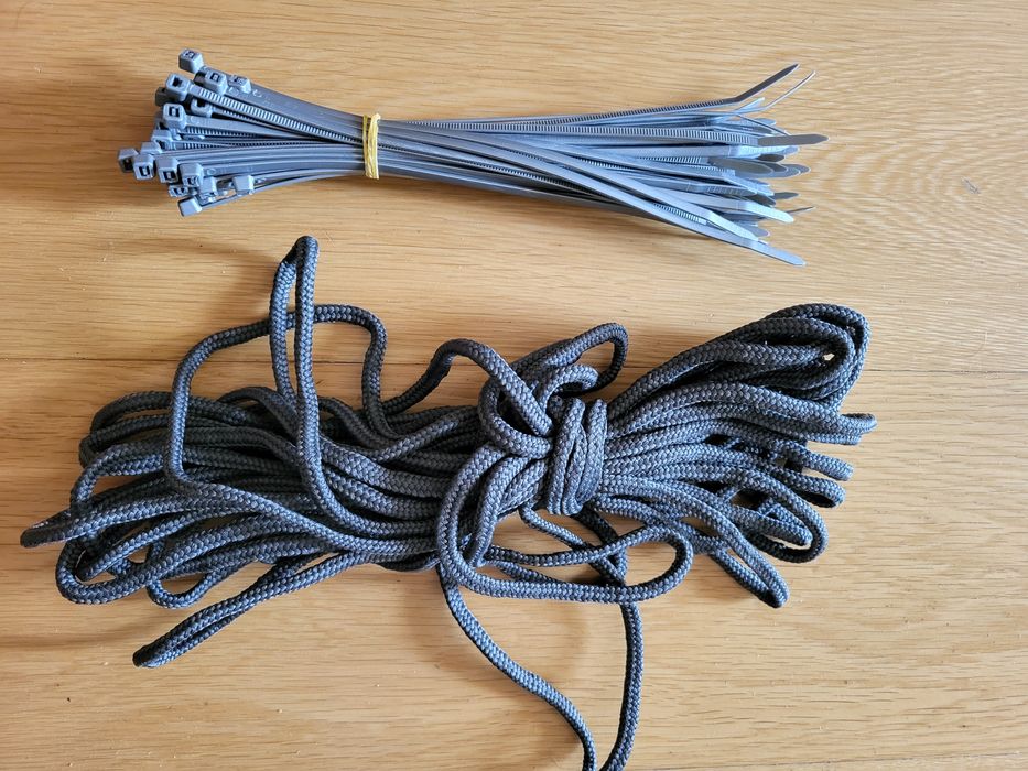 Telas de protecção cinzenta para varanda 600/90cm