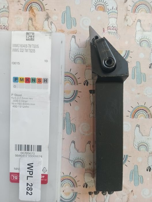 Noże tokarskie na płytki