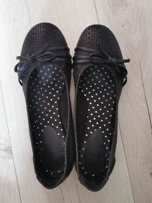 Balerinki z kokardką, rozm. 38