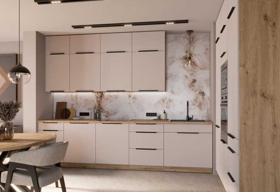 Meble kuchenne systemowe SOLEA modułowe stwórz własną kuchnie kaszmir