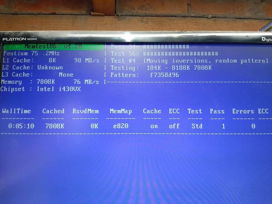 Old retro pamięć ram SIMM 72 pin 8mb (2x4mb) sprawne vintage