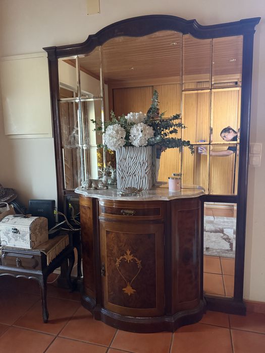 Sapateira Madeira nogueira