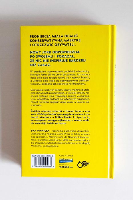 Ewa Winnicka - Zbuntowany Nowy Jork. Wolność w czasach prohibicji NOWA