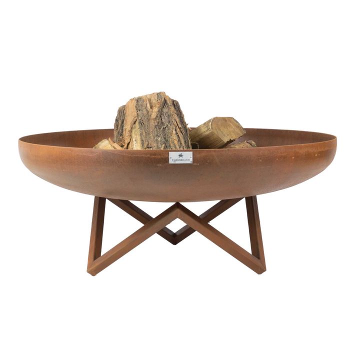 Palenisko ogrodowe Stal Corten 80cm blacha 3mm do ogniska