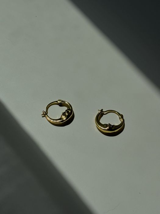 Kolczyki półksiężyc / Moon earrings