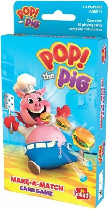 Goliath Games - Piggy Pop, gra karciana. Goliath. Nowy Produkt