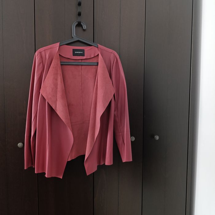 Kurteczka marynarka narzutka jak skórzana