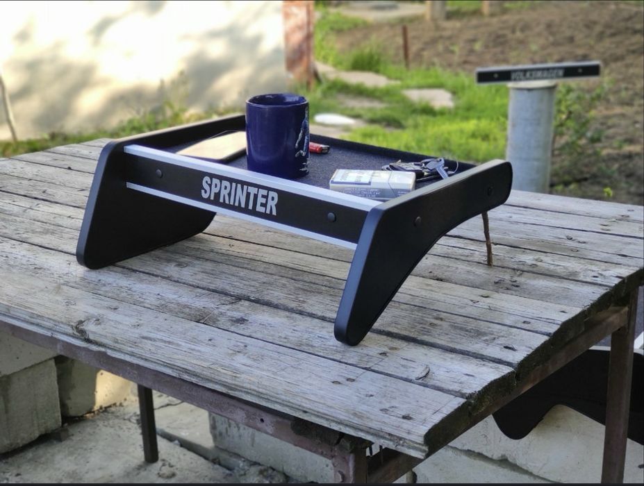 Полка столик на торпеду для бусов Sprinter cdi tdi VW LT Volkswagen