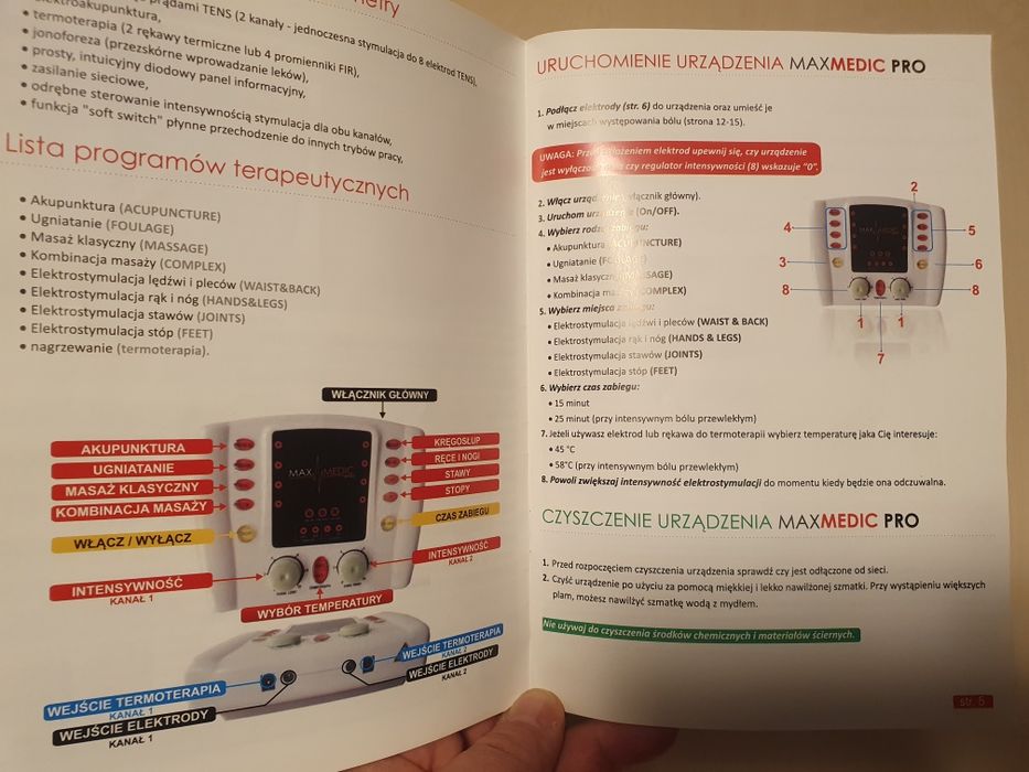 Elektrostymulator Maxmedic thermo therapy