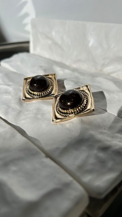 Brincos em aço inoxidável novos
